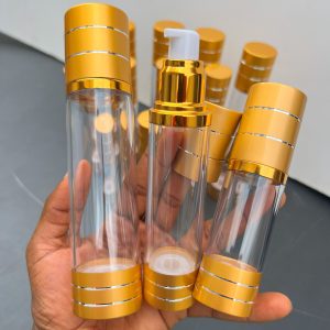 Gold Airless Jar