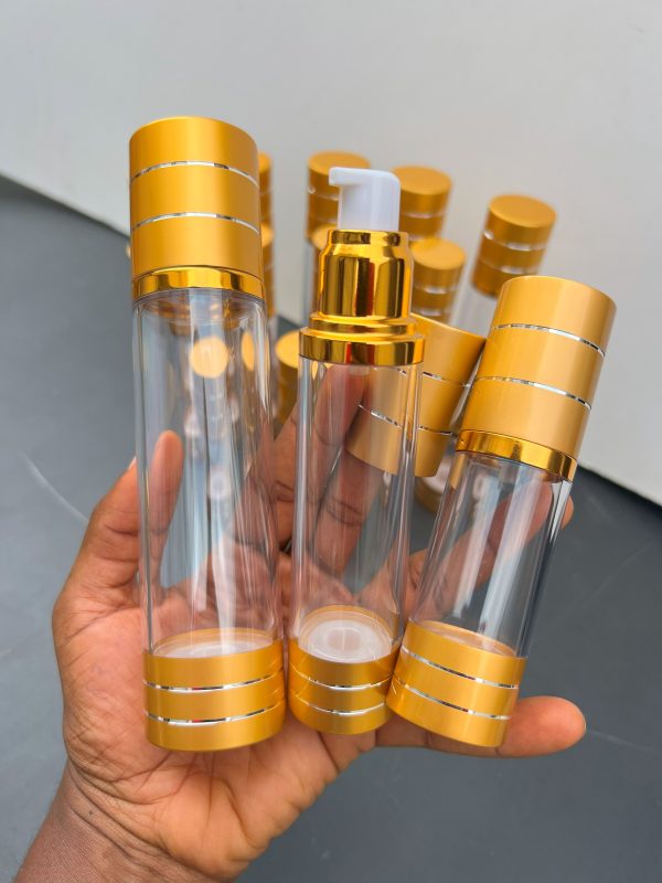 Gold Airless Jar - Image 2
