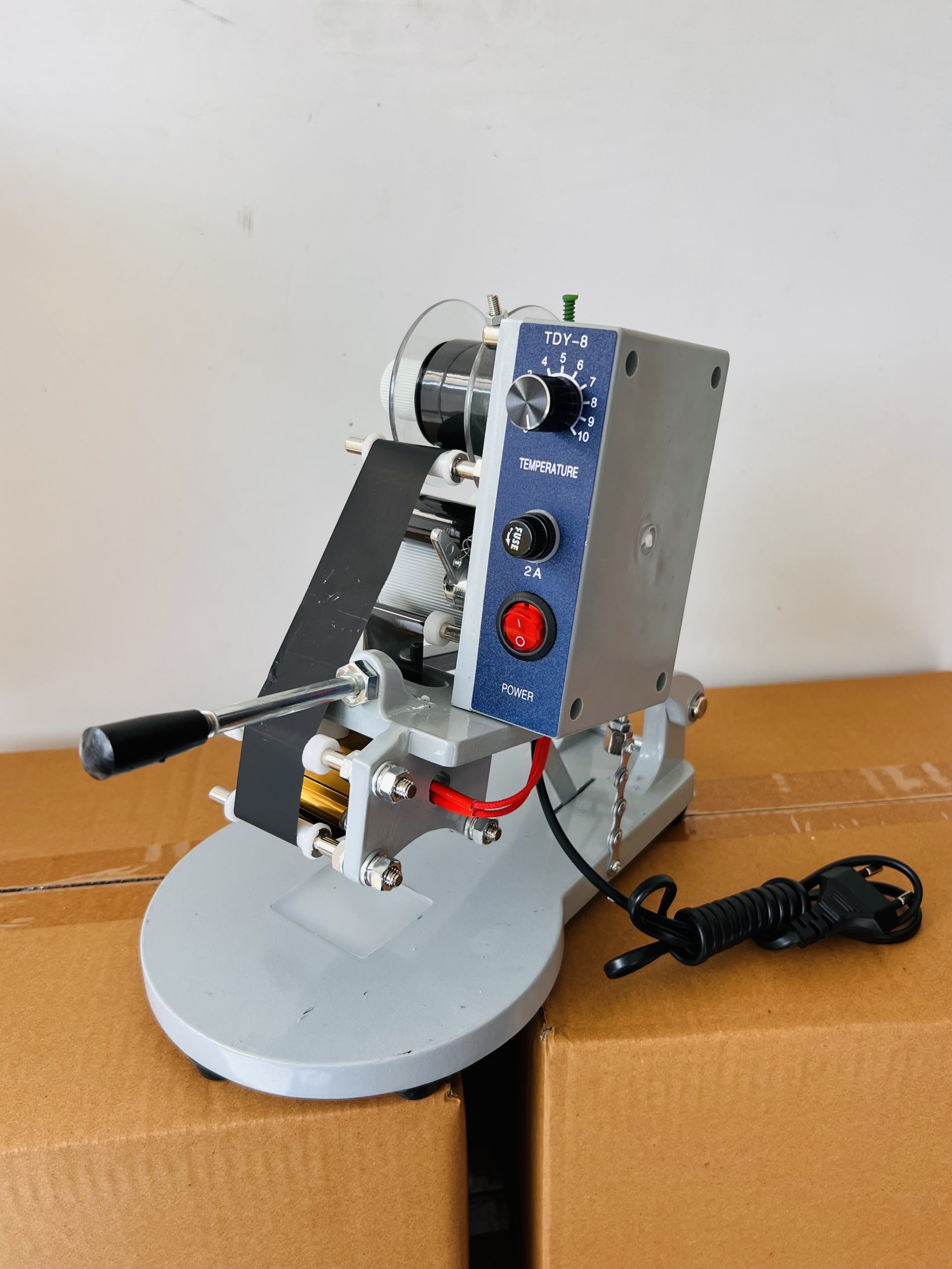 Manual Ribbon Batch Coding Printer Machine