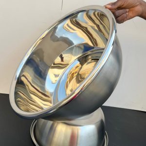 Single Stainless Bowl Without Cover